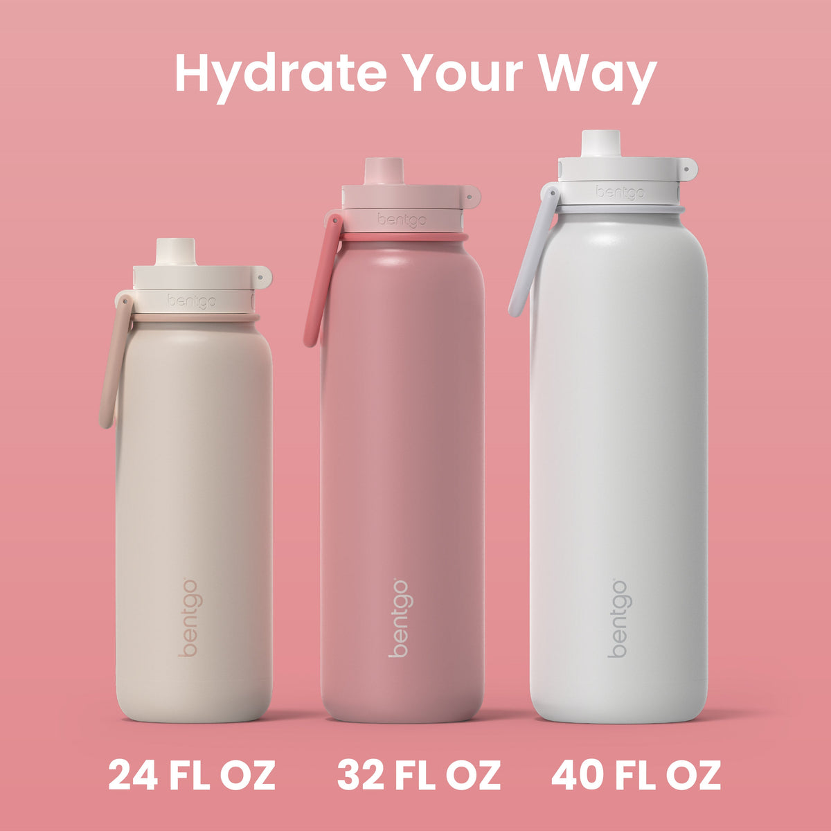 Bentgo Flip 2-in-1 Water Bottle (32 fl oz)